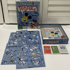 Pictureka! Disney Edition‎ Board Game 2009 Hasbro - Complete Disney Family Game
